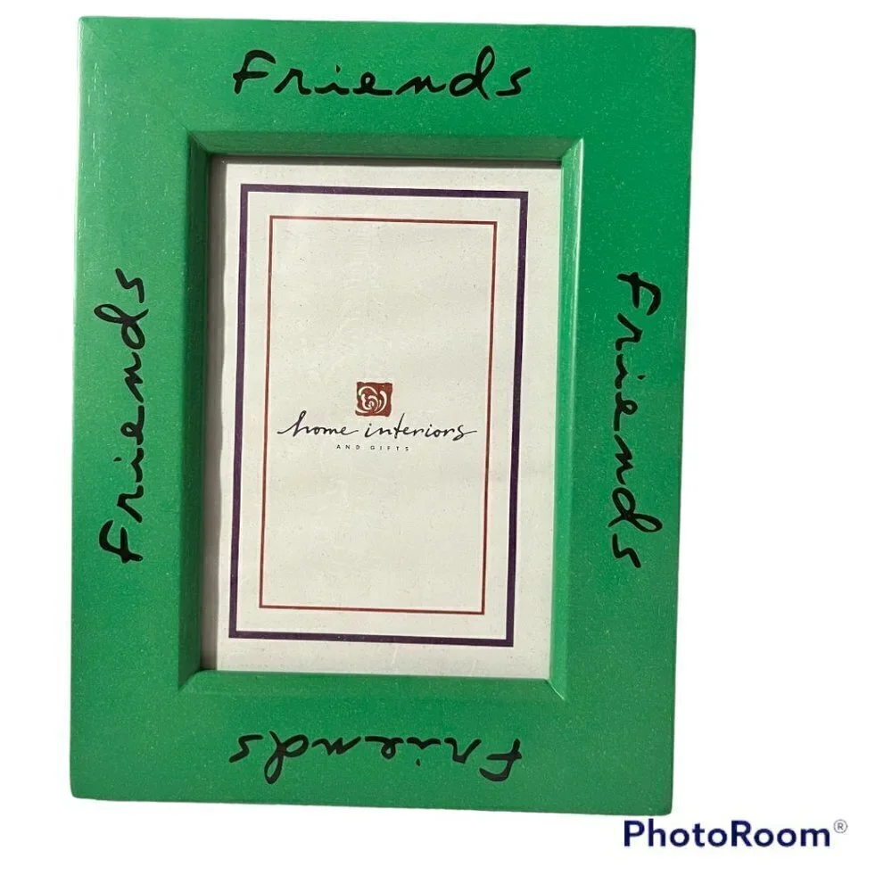 Home Interior Friends Wooden Picture Frame